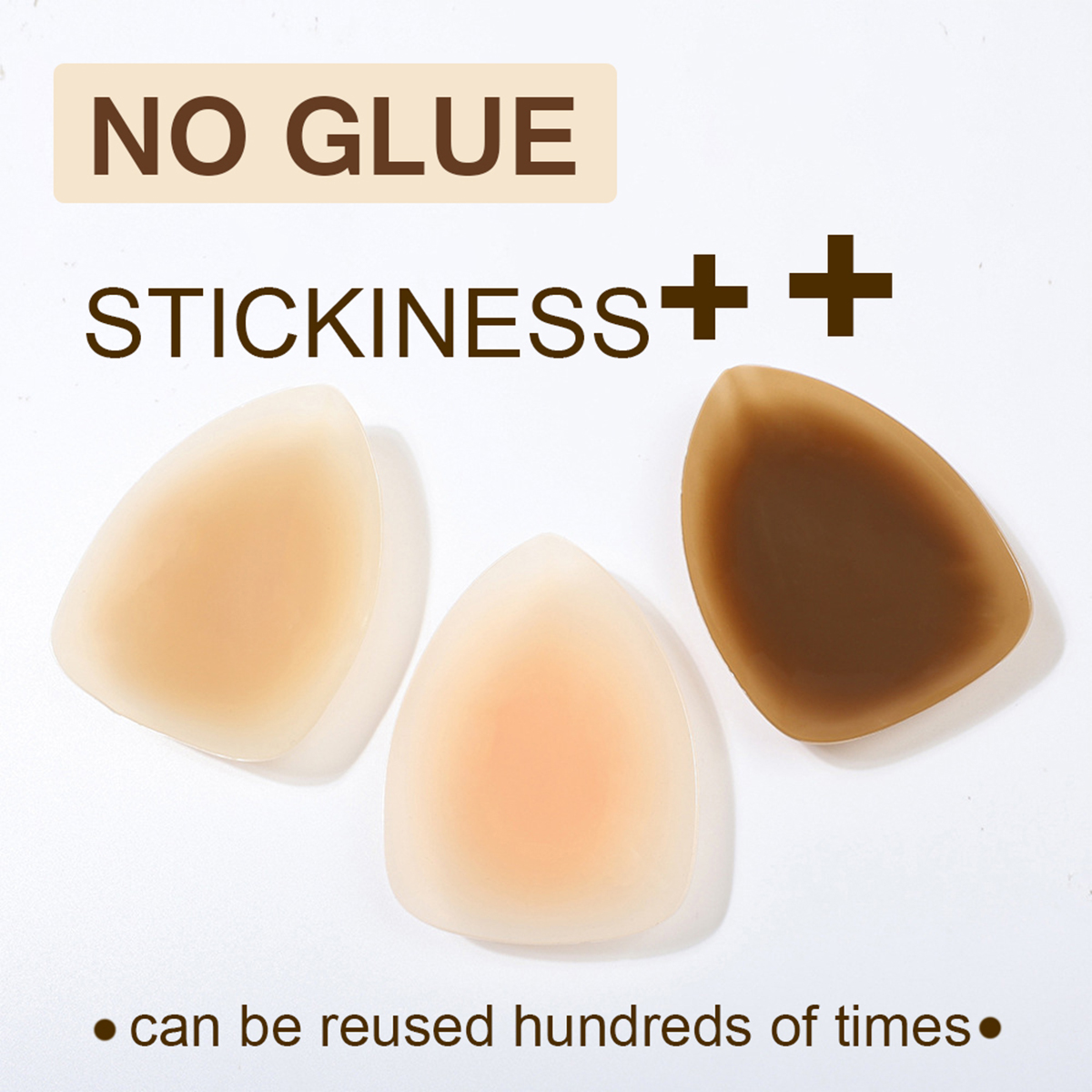 Reusable No Glue Triangle Lift - Nipple Cover Pasties ulasan dan harga