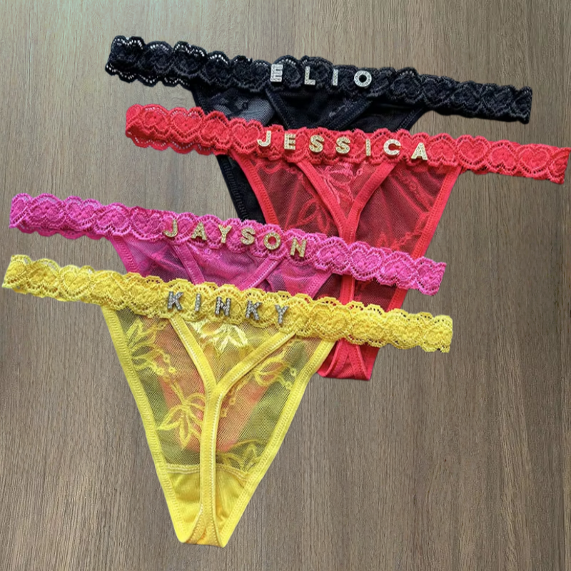 Custom Thong Panties Name Crys - Thong Bikini Women ulasan dan harga