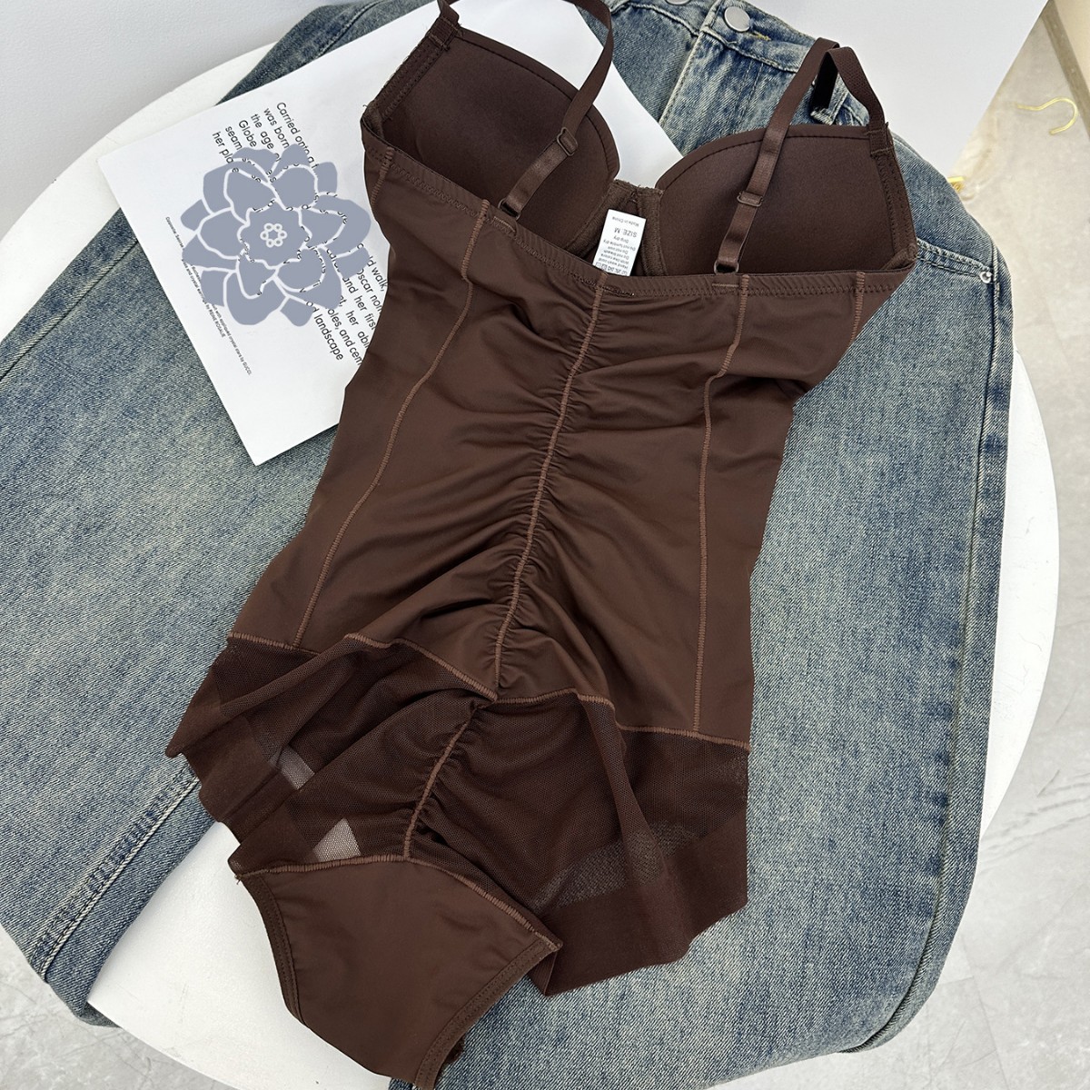 Thin Shapewear Bodysuit with B - Shapewear Bodysuit Firm ulasan dan harga