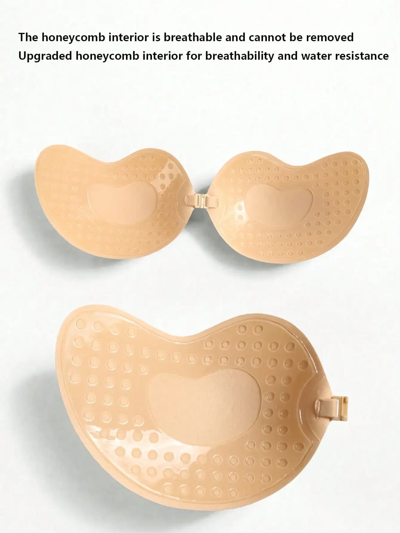 4pcs/Set (2 Black + 2 Nude) St - Silicone Bra Adhesive ulasan dan harga