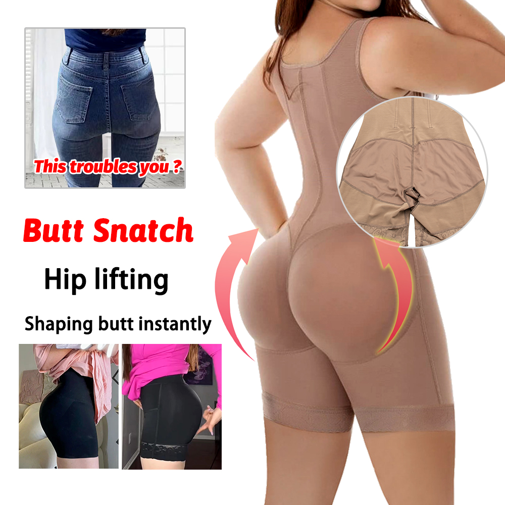 Fajas Colombian Girdles Post L - Shapewear Bodysuit Firm ulasan dan harga