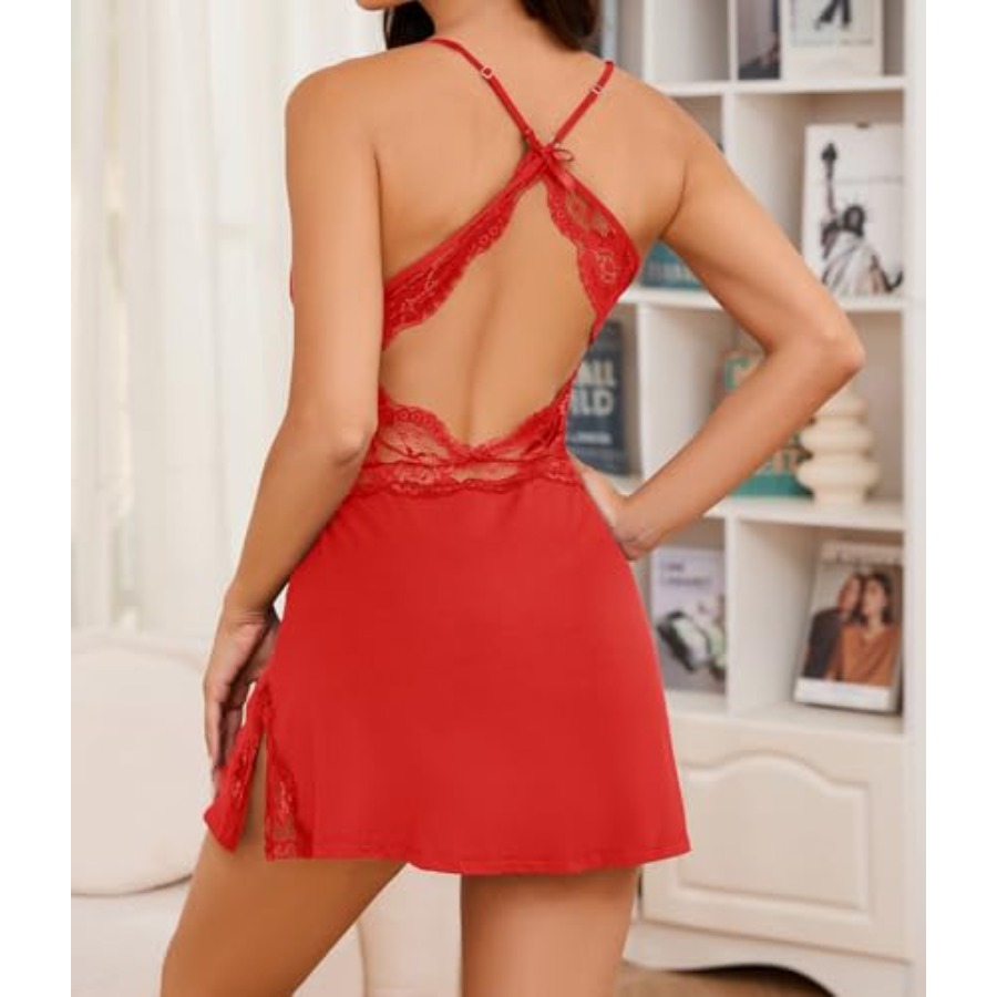 Sexy Night Gowns for Women Bab - Babydoll Chemise Night ulasan dan harga